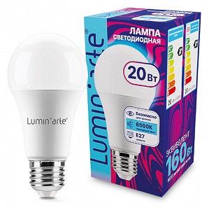 Лампа светодиодная [LED] Luminarte E27 20W 6500K