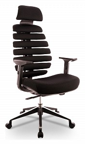 Кресло офисное Ergo, черный, текстиль
