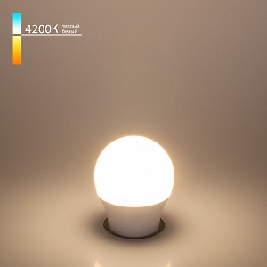 Лампа светодиодная [LED] Elektrostandard E27 7W 4200K