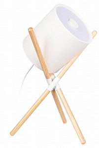 Настольная лампа декоративная Bobbin 10245T White