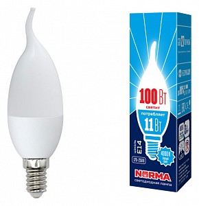 Лампа светодиодная [LED] Volpe E14 11W 4000K