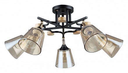 Люстра на штанге Arte Lamp Glassy A5078PL-5BK (Италия)