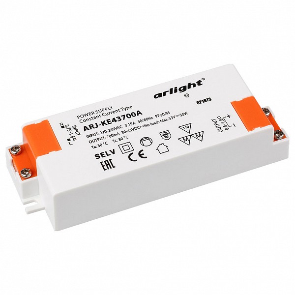 

Блок питания 30-43В 30Вт ARJ-KE43700A (30W, 700mA, PFC), 30-43В 30Вт ARJ-KE43700A (30W, 700mA, PFC)