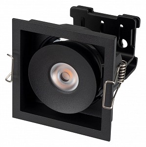 Светодиодный светильник CL-SIMPLE-S80x80-9W Warm3000 (BK, 45 deg) Arlight (Россия)