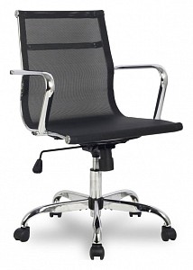 Кресло офисное H-966F-2, черный, сетка