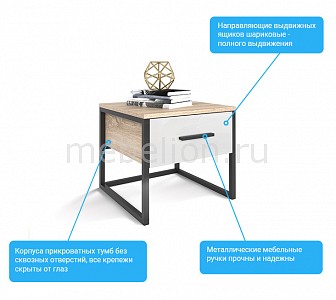 Тумба прикроватная   (белый)