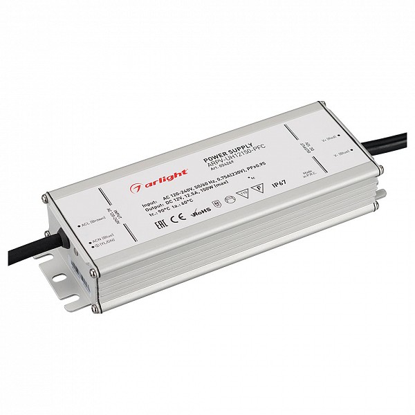 

Блок питания 12В 150Вт ARPV-UH12150-PFC (12V, 12.5A, 150W), 12В 150Вт ARPV-UH12150-PFC (12V, 12.5A, 150W)