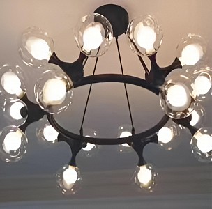 Люстра подвесная Alfa-Light F3824 F3824-17 (Италия)