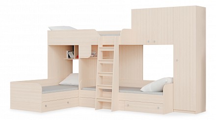 Кровать для детской комнаты Трио/2 RVM_TRIO-V2-1-1