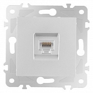 Розетка Ethernet RJ-45 без рамки 203.45-1.silver