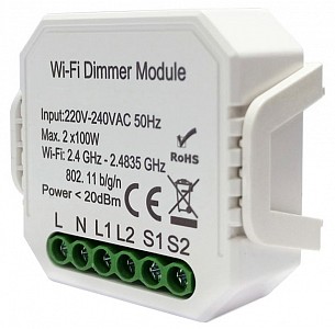 Контроллер-диммер Wi-Fi для смартфонов и планшетов RL1000 RL1004-DM