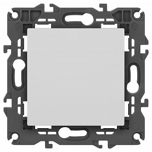 Выключатель одноклавишный без рамки Эра Elegance 14-1111-01