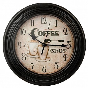 Настенные часы (22.8x4.6 см) Coffe 220-449