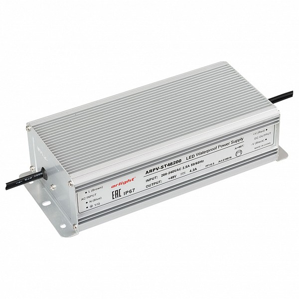 

Блок питания 48В 200Вт ARPV-ST48200 (48V, 4.2A, 200W), 48В 200Вт ARPV-ST48200 (48V, 4.2A, 200W)