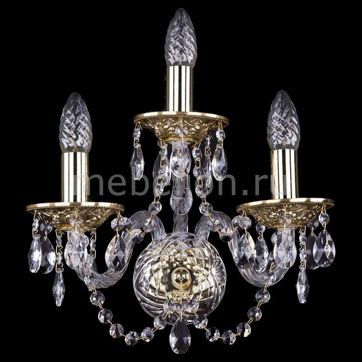 фото Бра 1600/3/G Bohemia ivele crystal