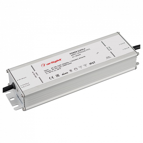 

Блок питания 24В 240Вт ARPV-UH24240-PFC (24V, 10.0A, 240W), 24В 240Вт ARPV-UH24240-PFC (24V, 10.0A, 240W)