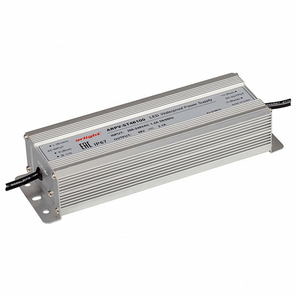 

Блок питания 48В 100Вт ARPV-ST48100 (48V, 2.1A, 100W), 48В 100Вт ARPV-ST48100 (48V, 2.1A, 100W)