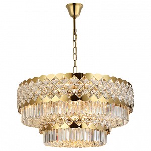 Подвесная люстра ASHLEY 8301/80 C gold polished (США)