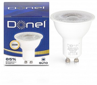 Лампа светодиодная [LED] Donel GU10 7W 4000K