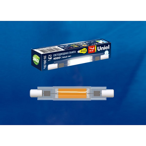 

Лампа светодиодная LED-J78 R7s 210-240В 7Вт 4000K LED-J78-7W/4000K/R7s/CL GLZ07TR картон, LED-J78 R7s 210-240В 7Вт 4000K LED-J78-7W/4000K/R7s/CL GLZ07TR картон