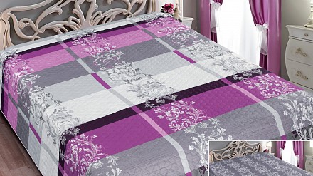 Покрывало 1.5 спальное 150x220 см см. Elegant