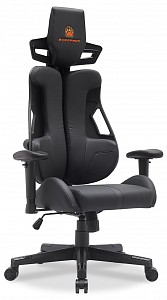 Игровое кресло Serval Q, черный, экокжа