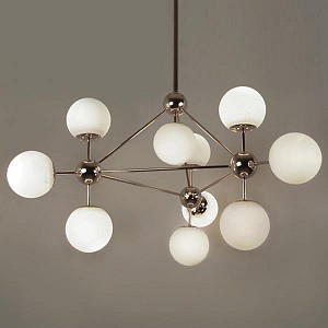 Люстра на штанге Imperiumloft Modo Chandelier White Glass 73451-22 (Китай)