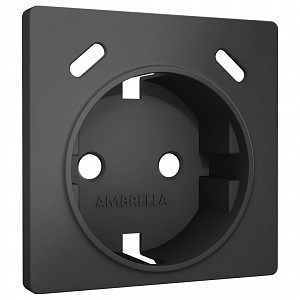Накладка для розетки с заземлением и со шторками и 2хUSB type С ALFA AP9105