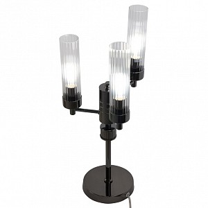 Настольная лампа декоративная INDIGO TL3 PEARL BLACK