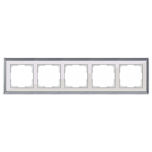 

Рамка на 5 постов WL17-Frame-05 a037696, Белый, WL17-Frame-05 a037696