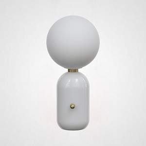 Настольная лампа декоративная Parachilna Aballs White 43.305