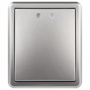 Выключатель одноклавишный с подсветкой Эра Эксперт 11-1202-03