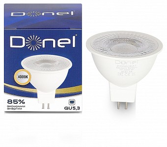 Лампа светодиодная [LED] Donel GU5.3 7W 4000K