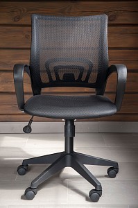 Кресло CH-695N, черный, сетка, ткань