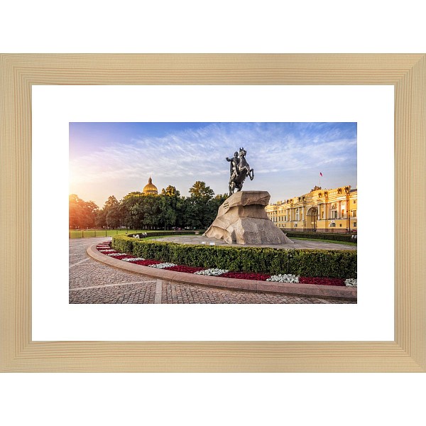 

Картина (40х30 см) Медный всадник BE-103-220, Разноцветный, (40х30 см) Медный всадник BE-103-220