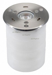 Встраиваемый в дорогу светильник KT-AQUA-R85-7W White6000 (SL, 25 deg, 12V) 027868