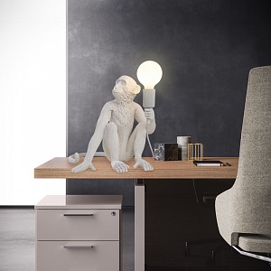 Настольная лампа декоративная INO_Monkey 42.3131