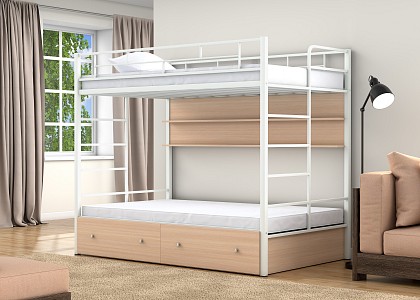 Кровать для детской комнаты Валенсия 120 Твист FSN_4s-vat120_ypd-9003