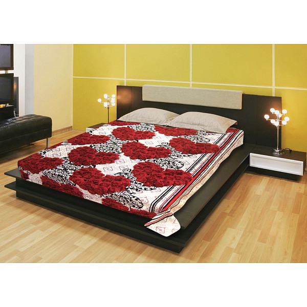 

Плед (180х220 см) Rave, Белый;красный, (180х220 см) Rave