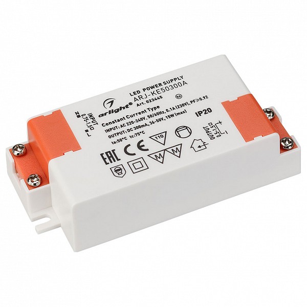 

Блок питания 36-50В 15Вт ARJ-KE50300A (15W, 300mA, PFC), 36-50В 15Вт ARJ-KE50300A (15W, 300mA, PFC)
