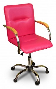 Кресло офисное Самба-кресло, фуксия, экокожа