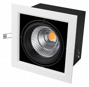 Встраиваемый светильник CL-KARDAN-S190x190-25W White6000 (WH-BK, 30 deg) 026500