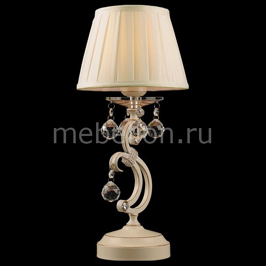 фото Настольная лампа декоративная Ivin 12075/1T белый Strotskis Eurosvet