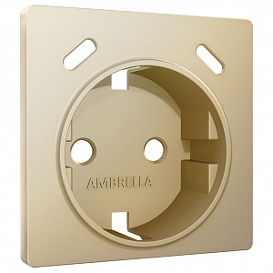 Накладка для розетки с заземлением и со шторками и 2хUSB type С ALFA AP6105