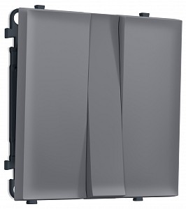 Выключатель трехклавишный без рамки MS MS865010