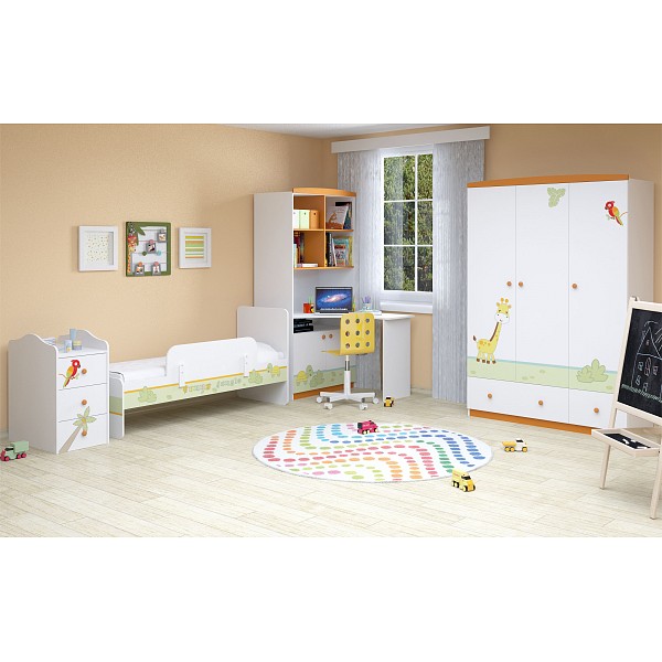 

Гарнитур для детской Polini Basic Джунгли, Polini Basic Джунгли