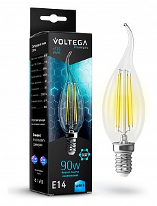 Лампа светодиодная [LED] Voltega E14 7W 4000K