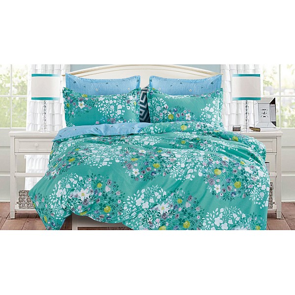 

Комплект семейный Pure cotton Мариэла, Голубой;зеленый, Pure cotton Мариэла
