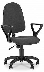 Кресло офисное Престиж, серый, ткань