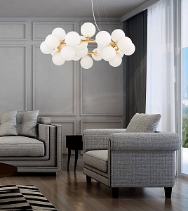 Подвесная люстра LUMINA DECO MARSIADA LDP 6033-25 FGD (Польша)